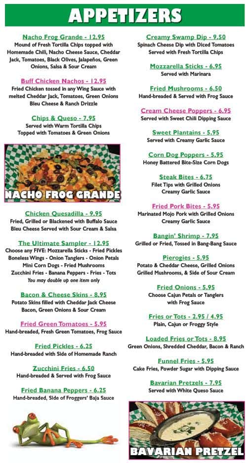 Mt. Dora Froggers Grill and Bar Bar & Grill in FL