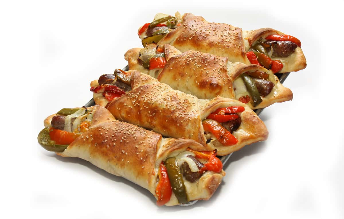 Sausage & Pepper Roll