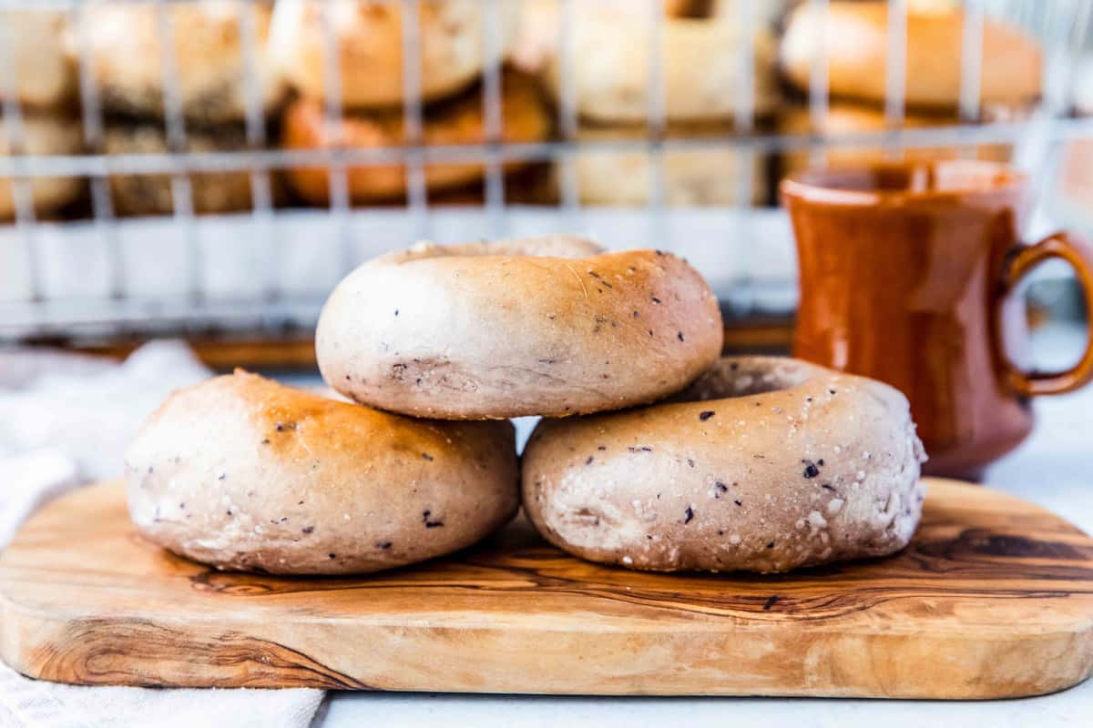bagels and coffee