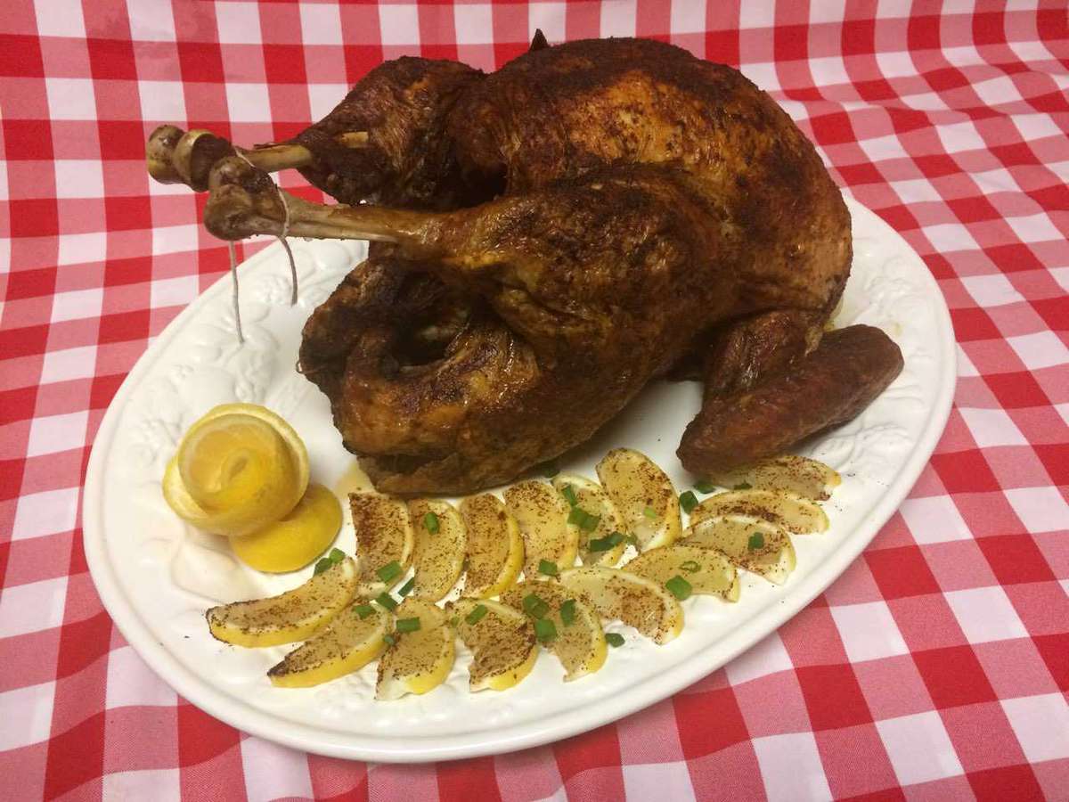 cooked poultry