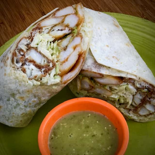 Fish & Chips Burrito