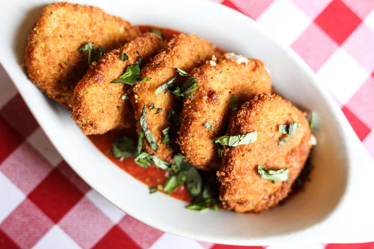 fried mozzarella