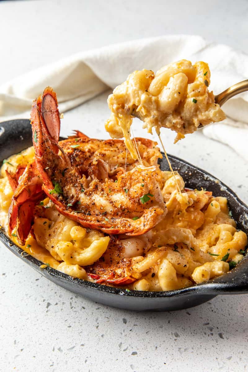 Seafood Mac N' Cheese - Just Brunch | Best Breakfast & Brunch in