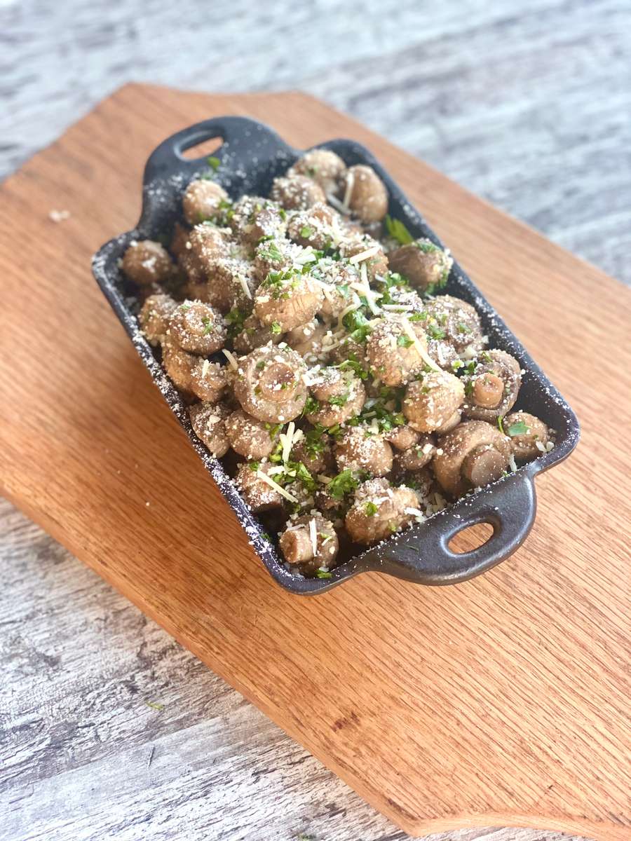 Garlic Herb Mushrooms