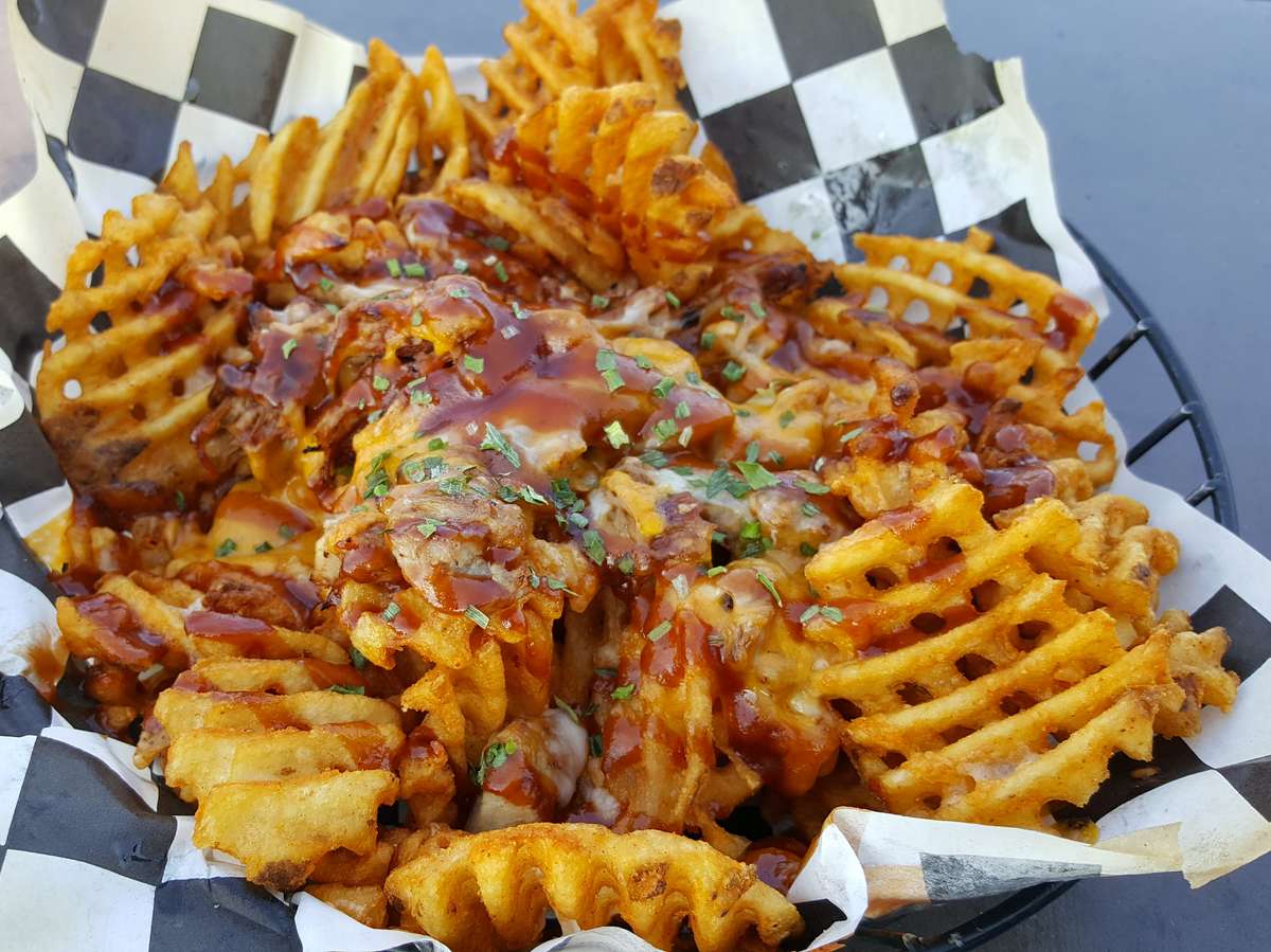 Covered fries