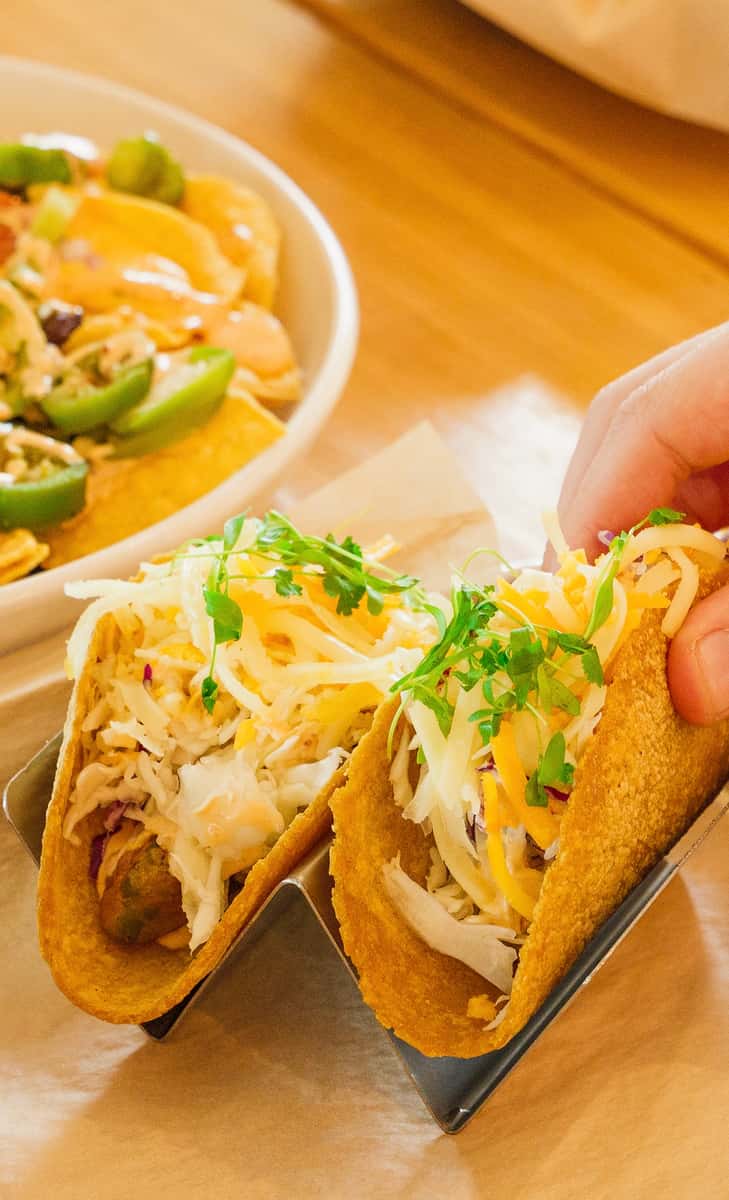 Crispy Avocado Tacos* - Seis Kitchen - Tucson, Arizona