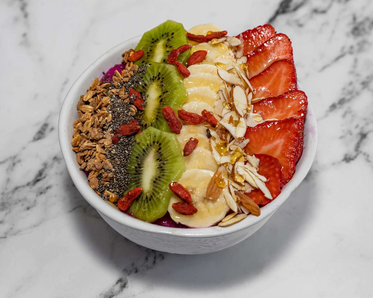 Dragon Fruit Acai Bowl - Crazy Delights & La Michoacana -Ice Cream