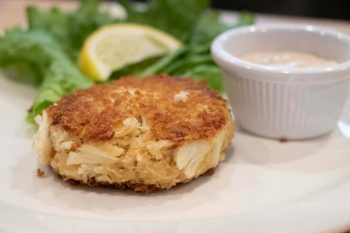 Our Famous Jumbo Lump Crab Cakes - Dinner Menu - Sam Snead's Savannah