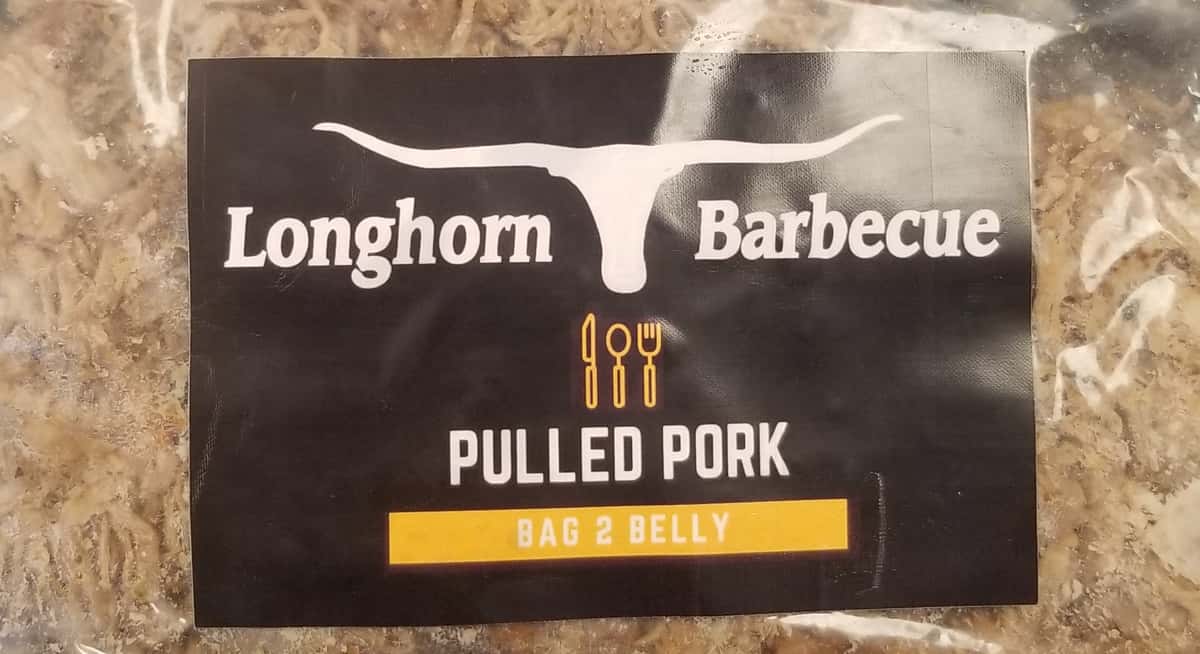 " Bag2Belly" Pulled Pork