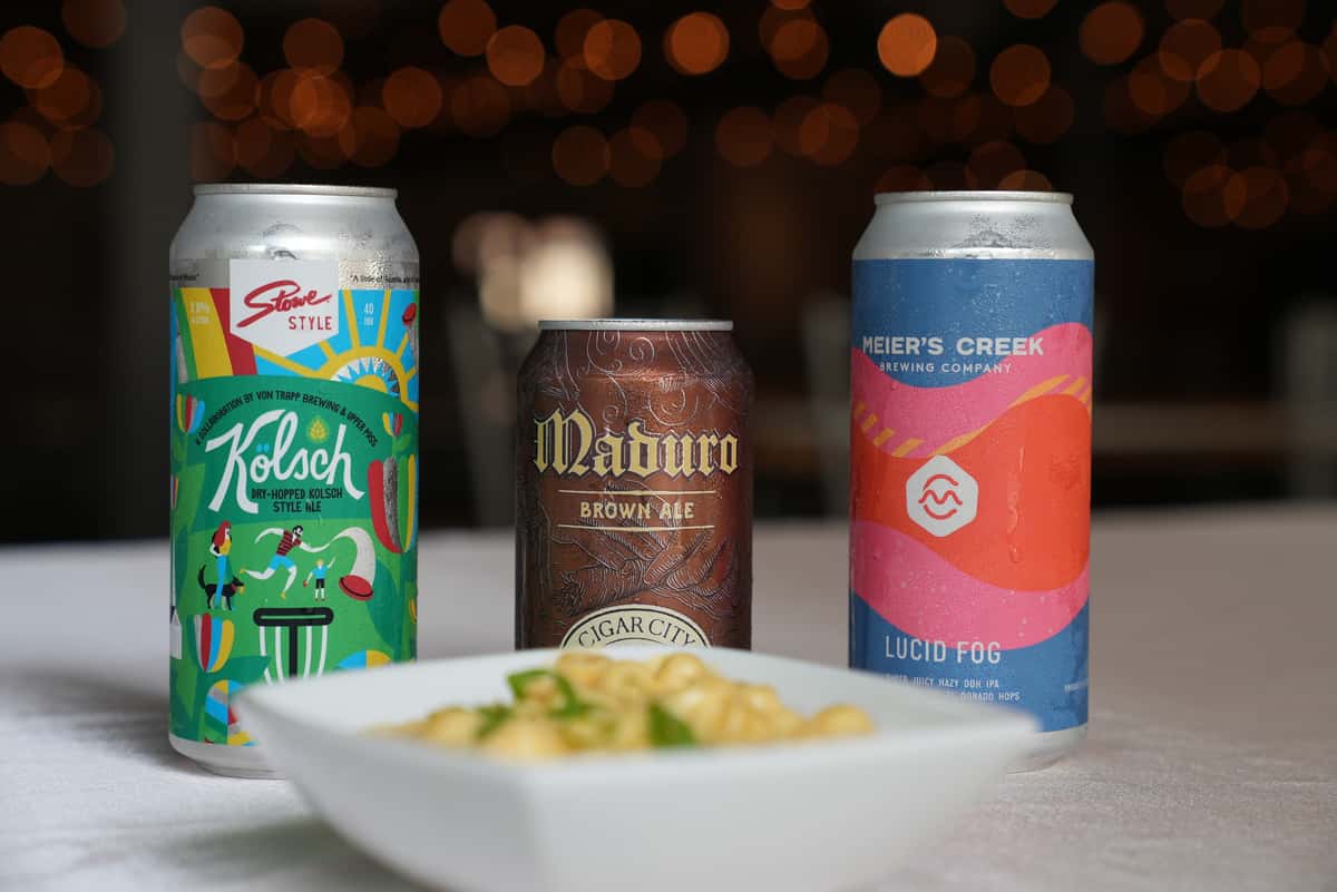 Beer and Mac and Cheese Pairings at Epicuse.