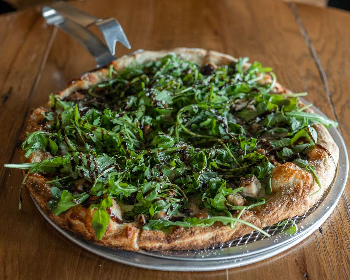Balsamic Chicken W/ Arugula