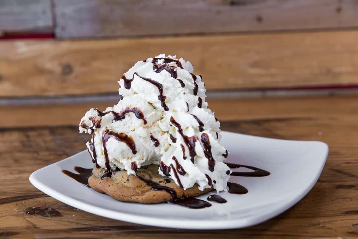Chocolate Chip Cookie Sundae