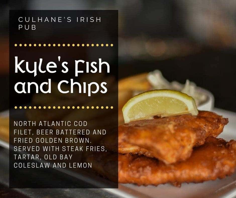 Atlantic Beach Menus Culhane�s Irish Pub Southside and