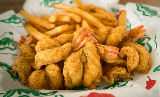 6 Fried Shrimps