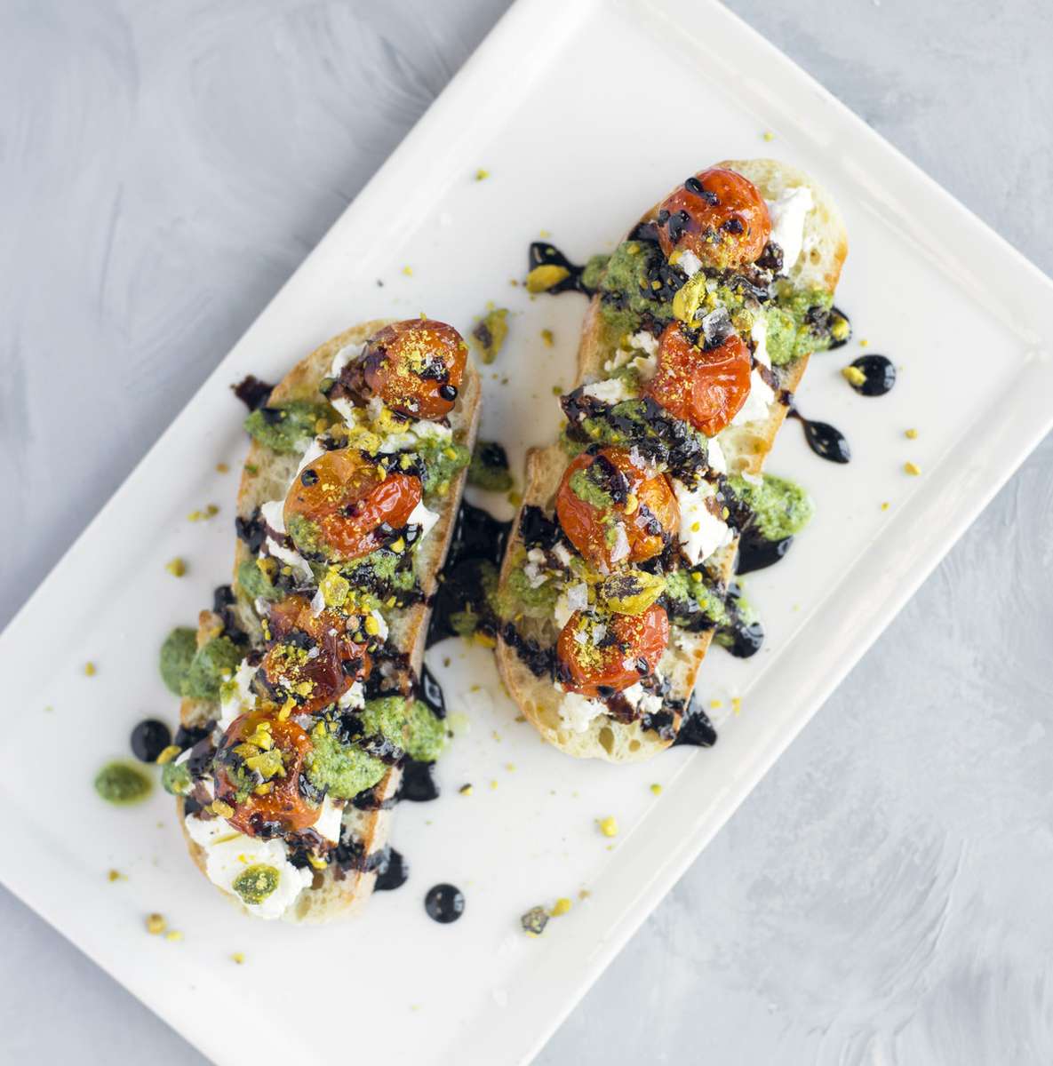 Goat Cheese Bruschetta Menu Heirloom Craft Kitchen American