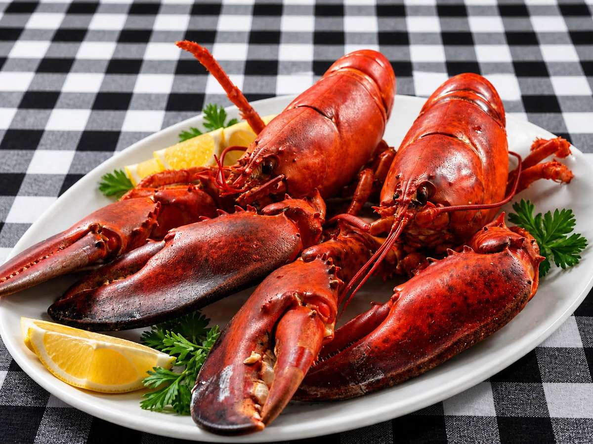 週末セール！２点セット lobster 154 & UNION M Twin Steamed 1.25 Lobster Dinner - Fresh Catch - Seafood