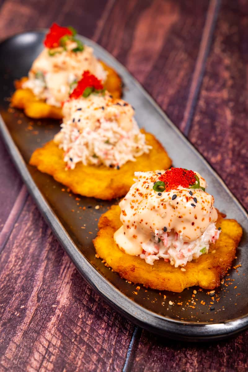 Crab Tostones