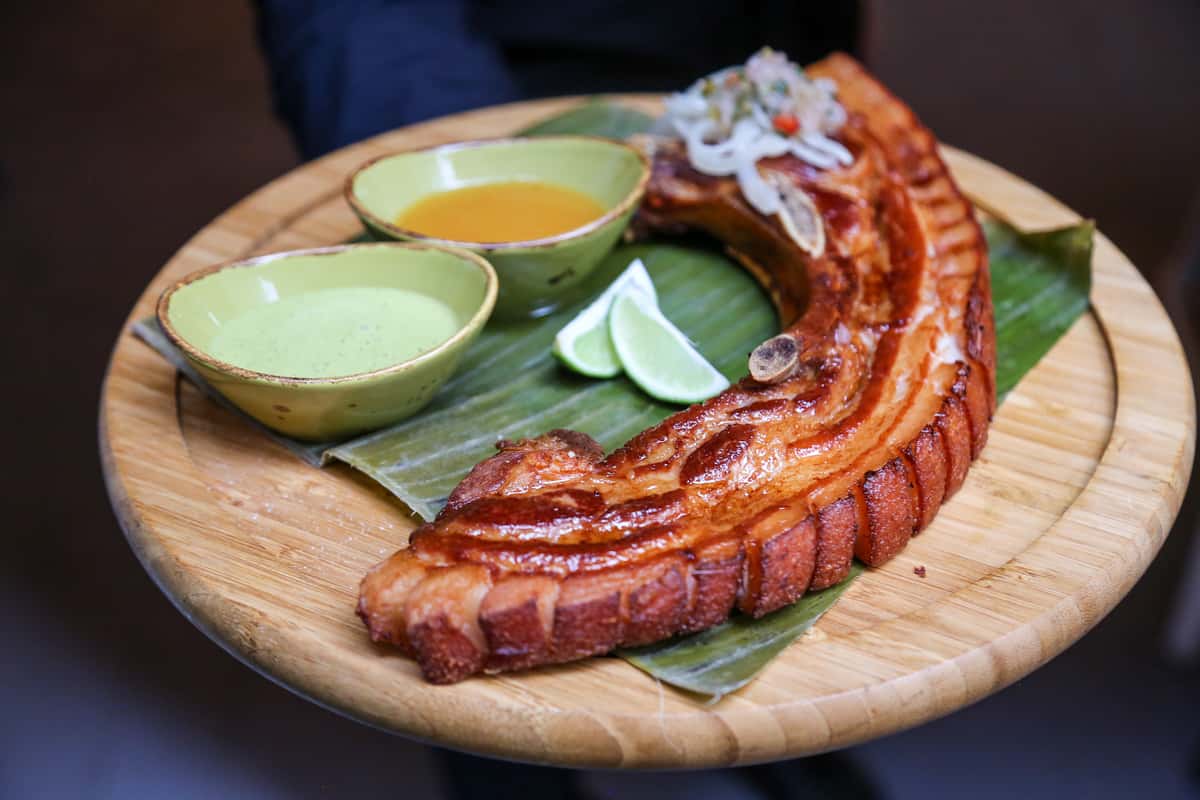 Chuleta Kan Kan (Serves two)