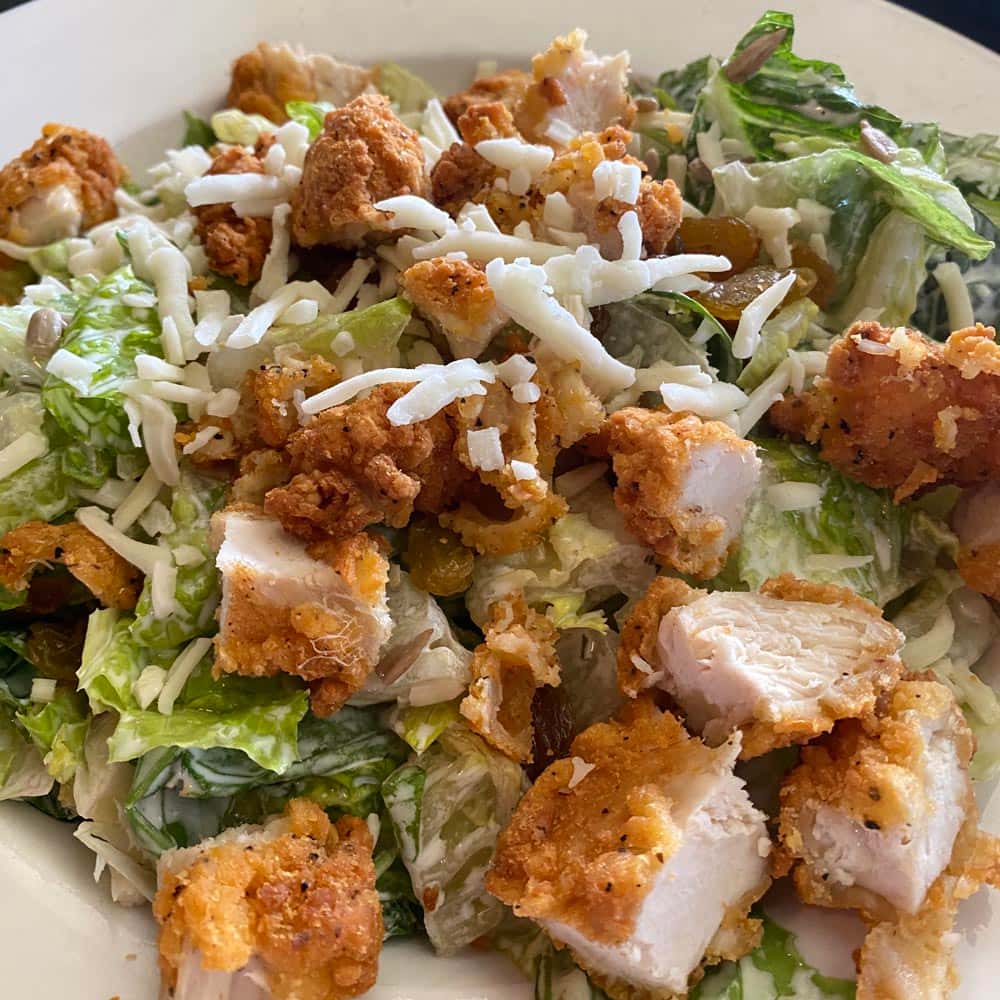 Southern Fried Chicken Salad