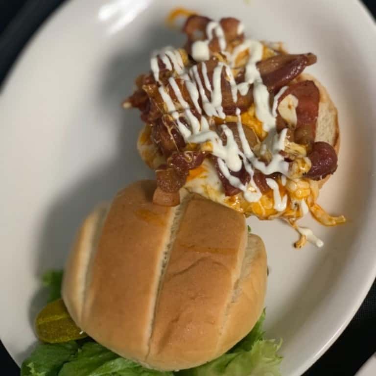 Buffalo Chicken Bacon Ranch Sandwich