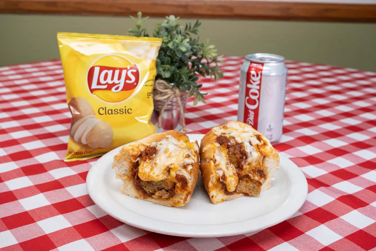 6" Meatball with Cheese Sub Combo