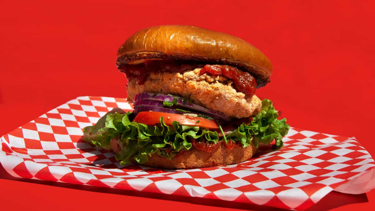 BBQ Rotisseri Fried Chicken Sandwich