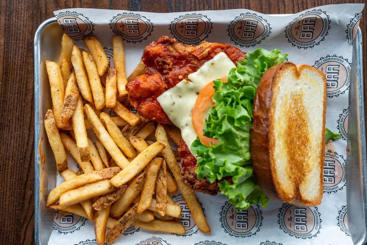 buffalo chicken sandwich