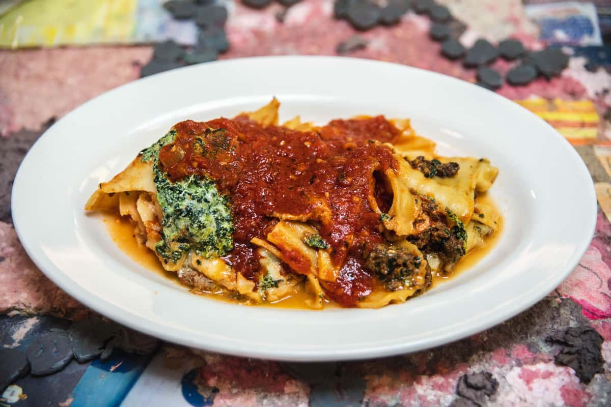 Lasagna Main Menu Louis Family Restaurant