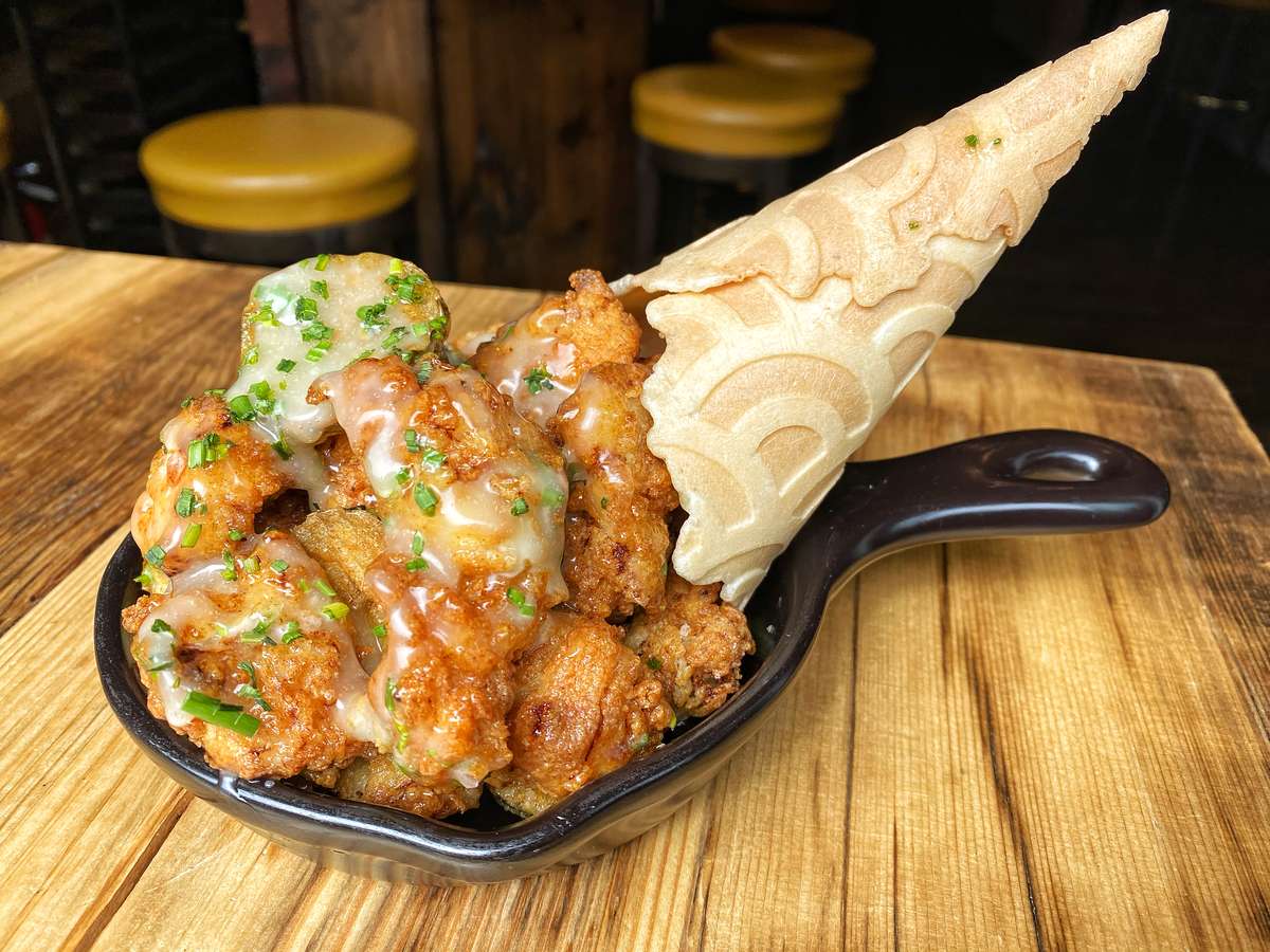 Chicken In Waffle