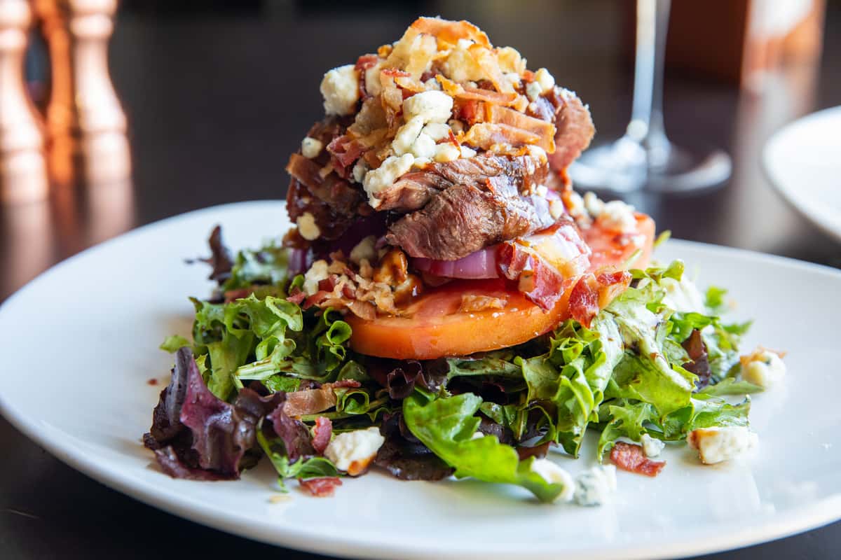 steak salad