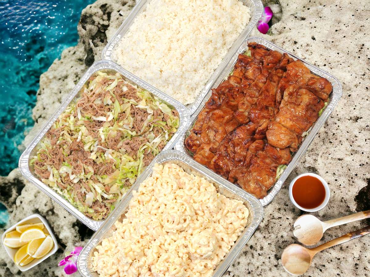 Hawaiian bbq catering best sale