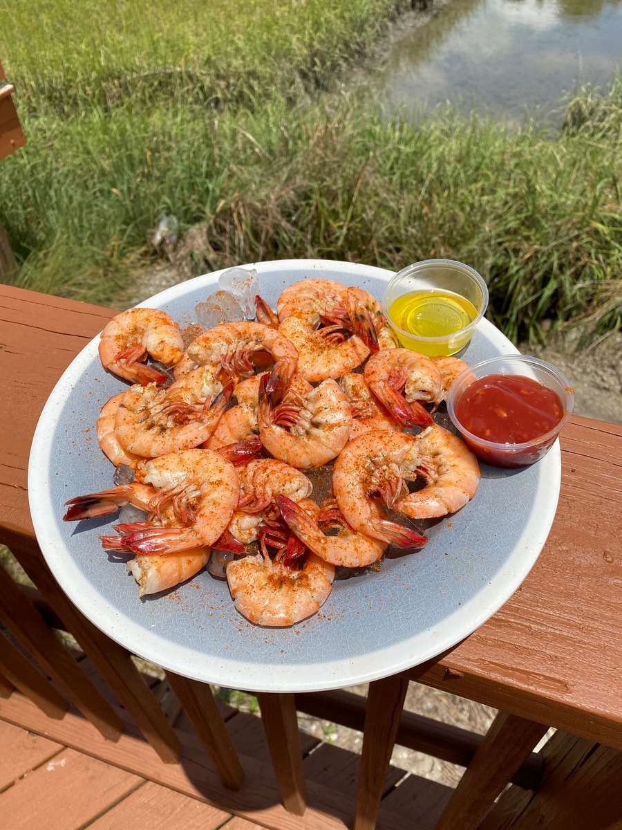 Mayport Peel N' Eat Shrimp Beverages Palms Fish Camp Restaurant