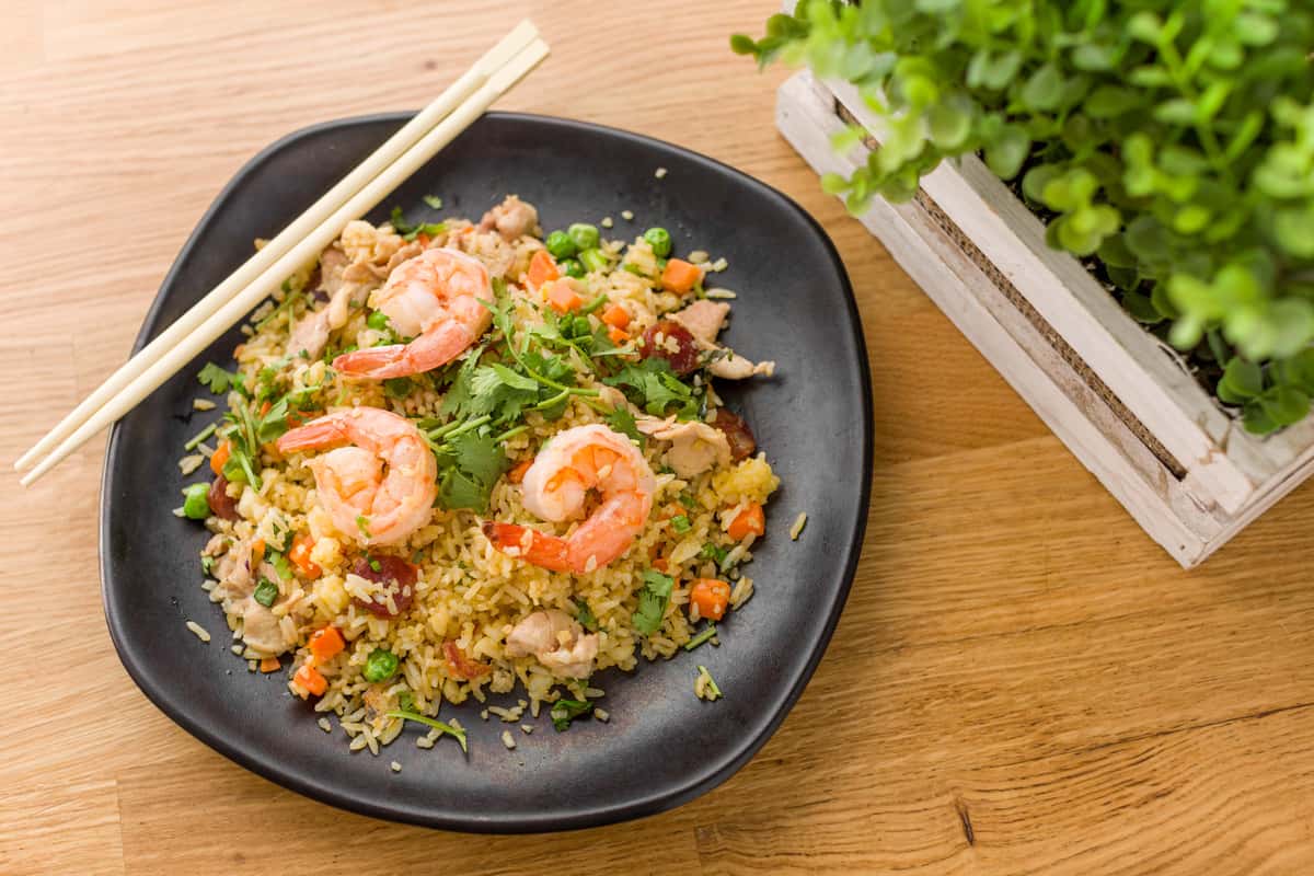 Combination Fried Rice Menu Pho A'mie