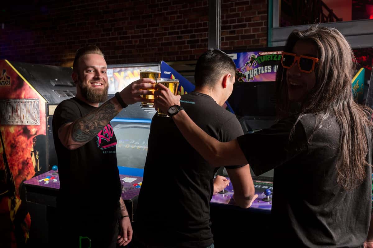 people drinking