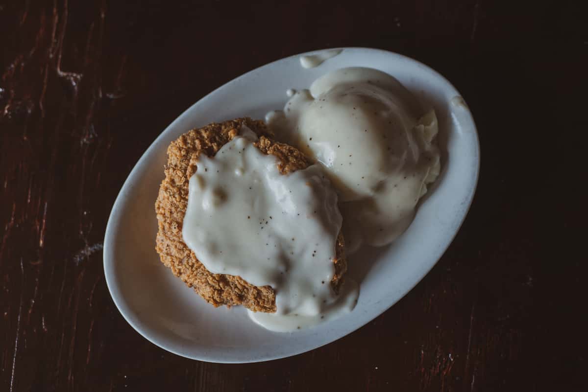 1/2 lb Hand Battered Country Fried Steak