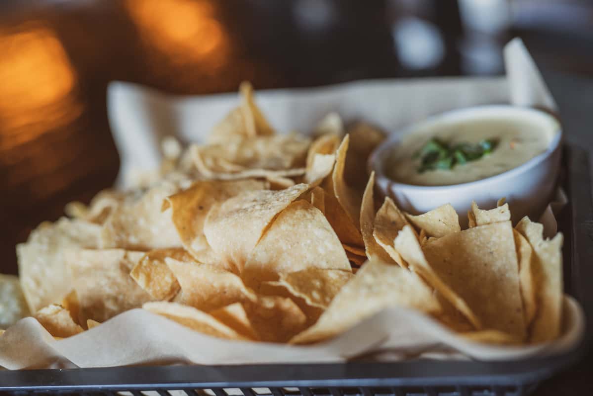 Roasted Green Chili Con Queso Blanco