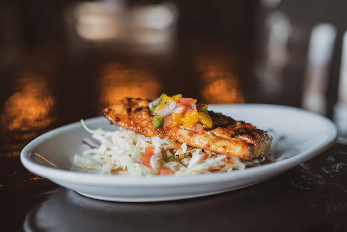 Sweet Chili Glazed Mahi