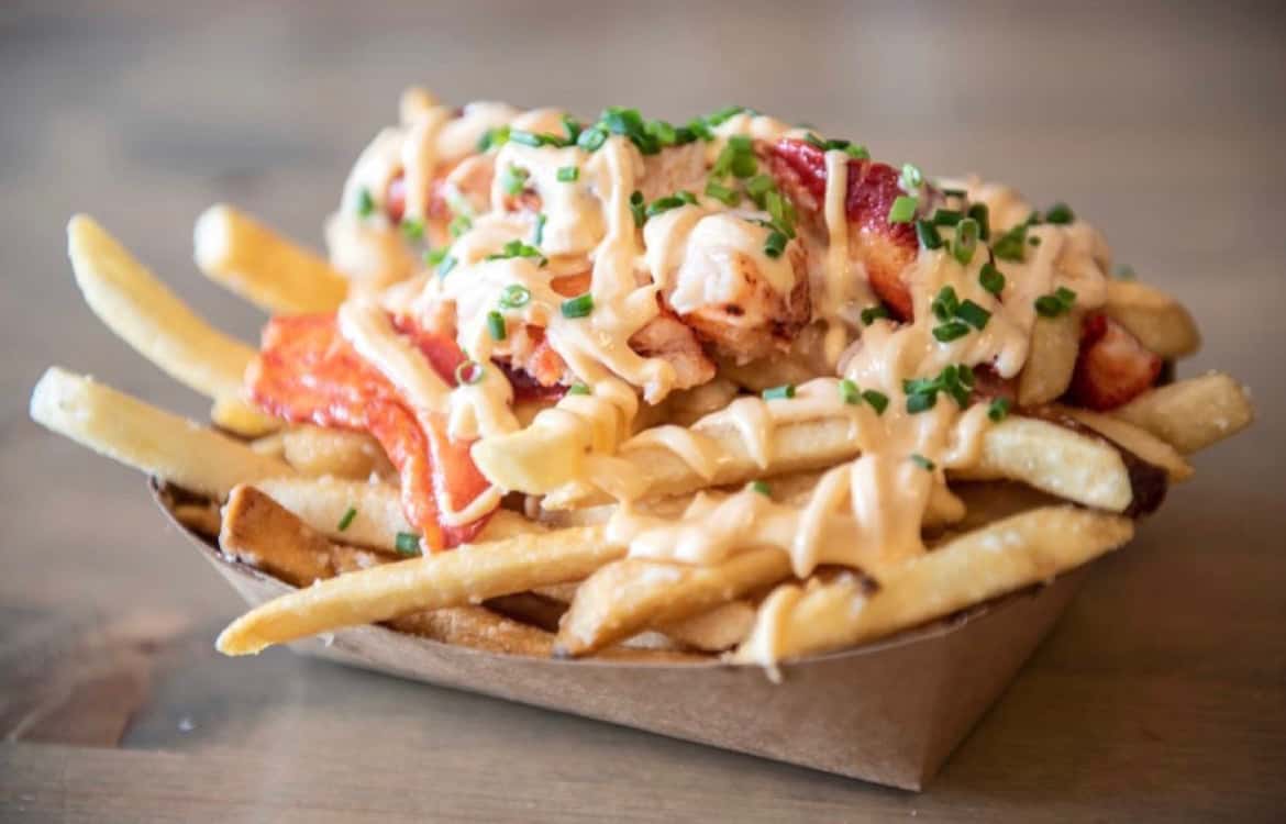 Garlic Parm Lobster Fries