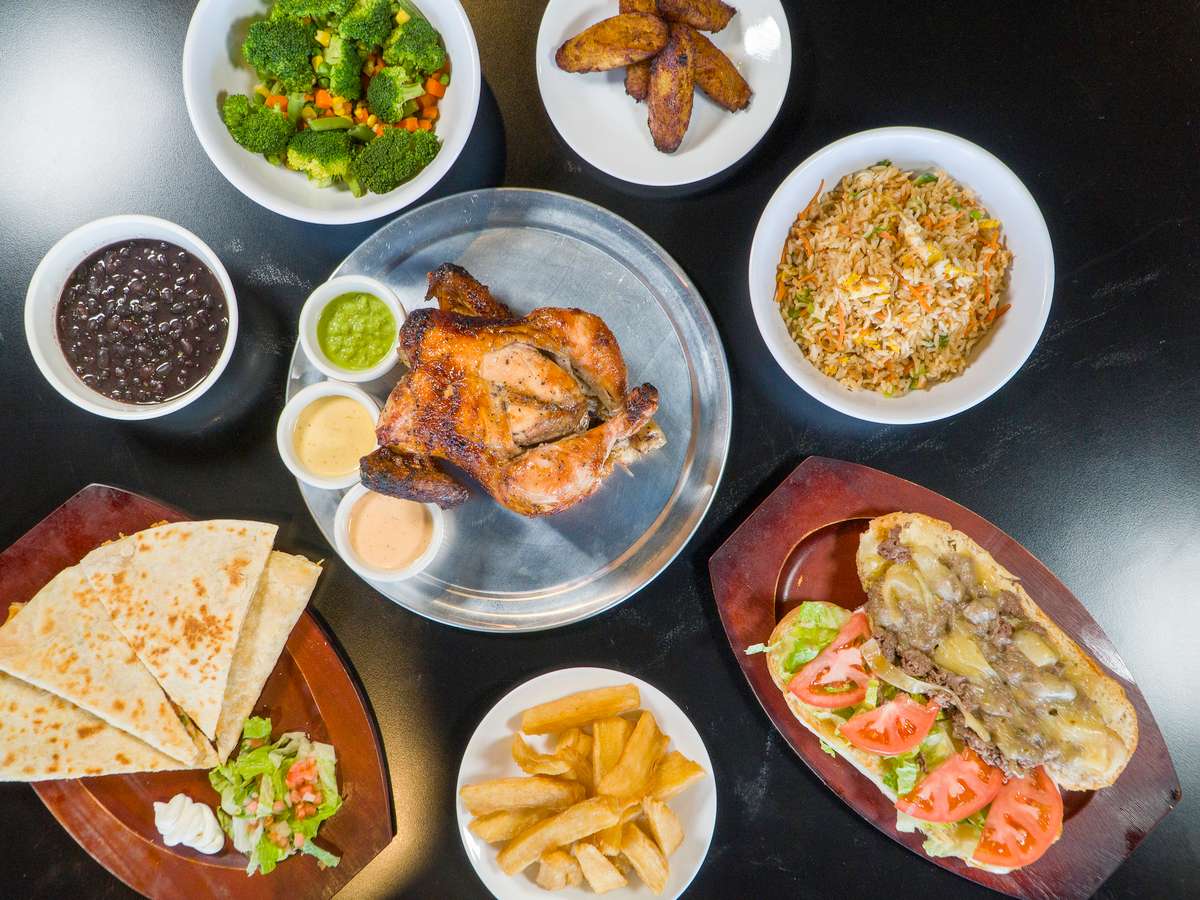 dinner spread
