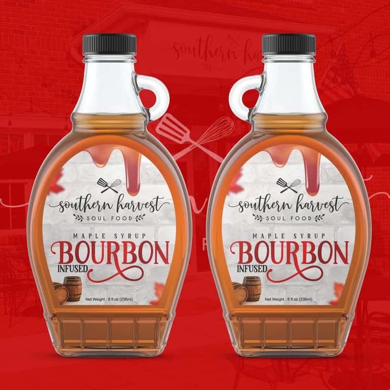 Bourbon Infused Maple Syrup Merchandise Southern Harvest Soul Food