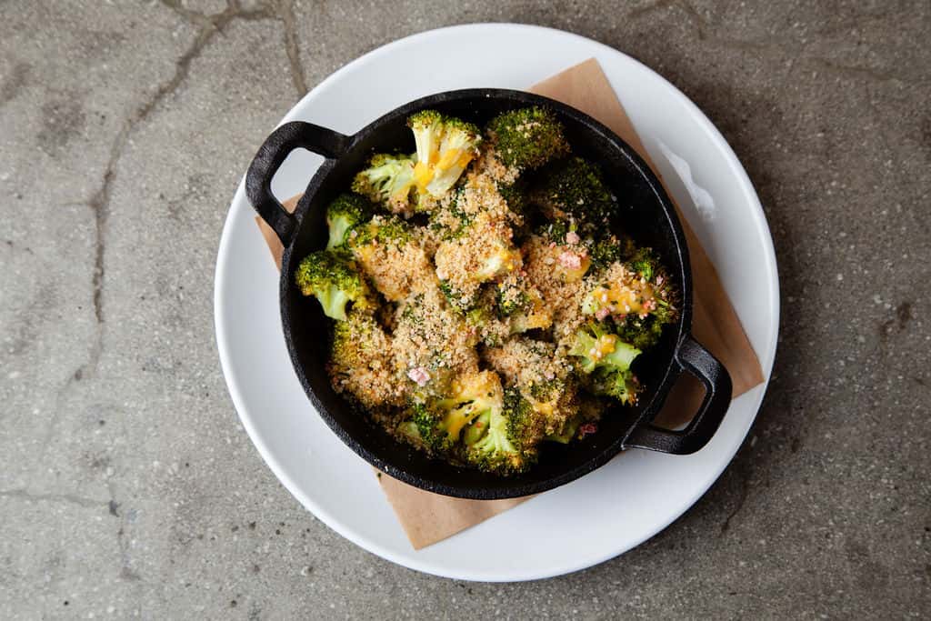 Broccoli and Beer Cheese