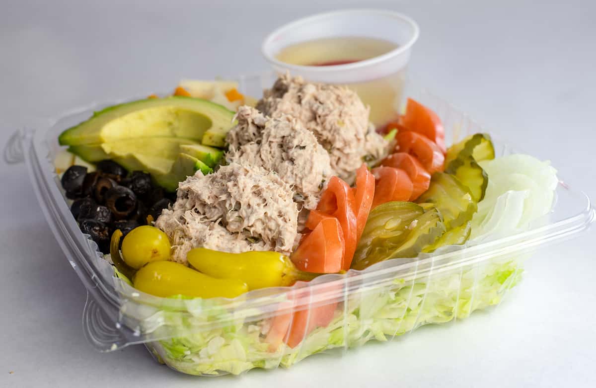 TUNA PLATE Menu Butch's Grinders Sandwich Restaurant in Riverside, CA