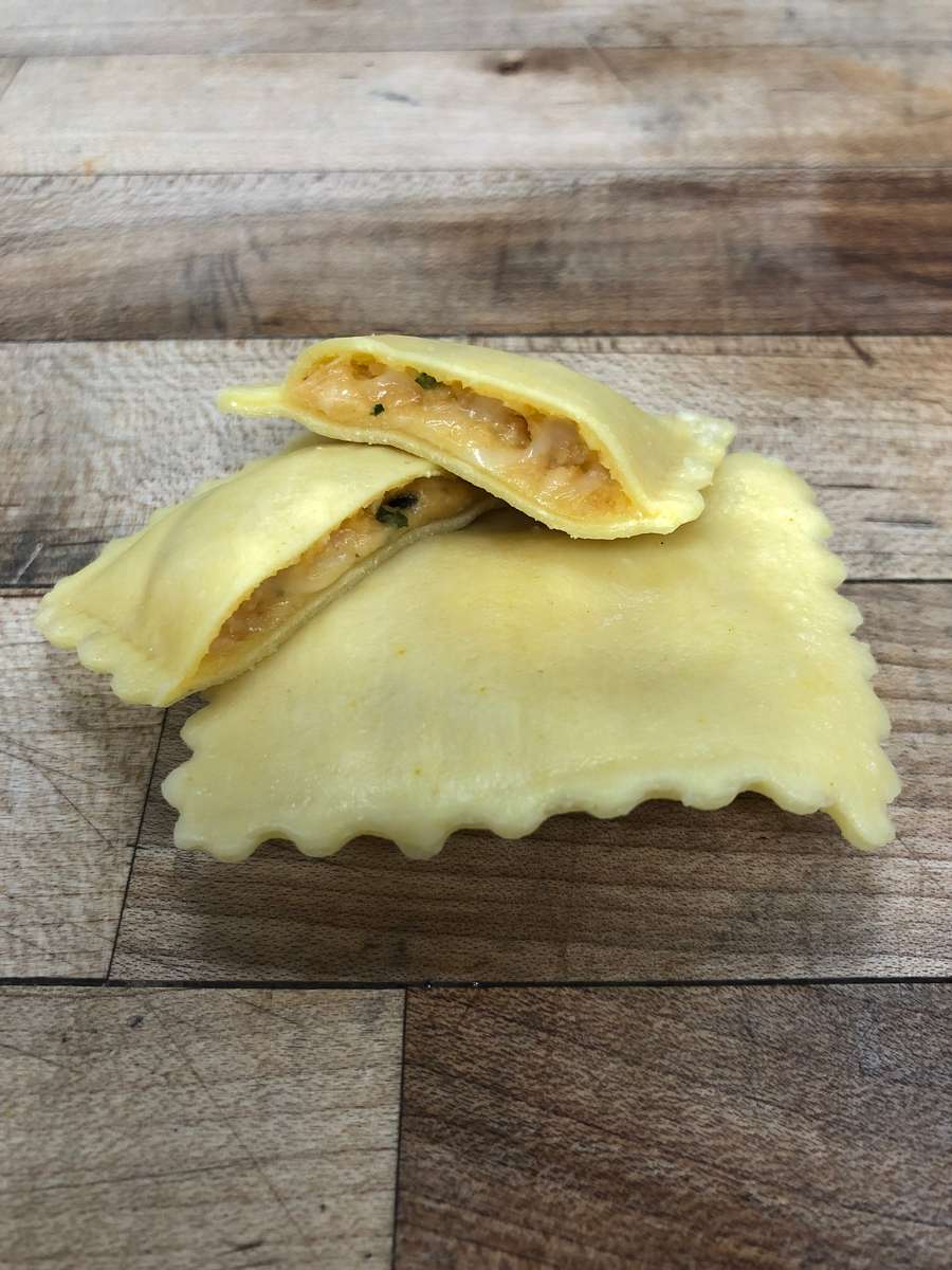 Sweet Potato Ravioli Retail Menu Pasta & Provisions Restaurant in NC