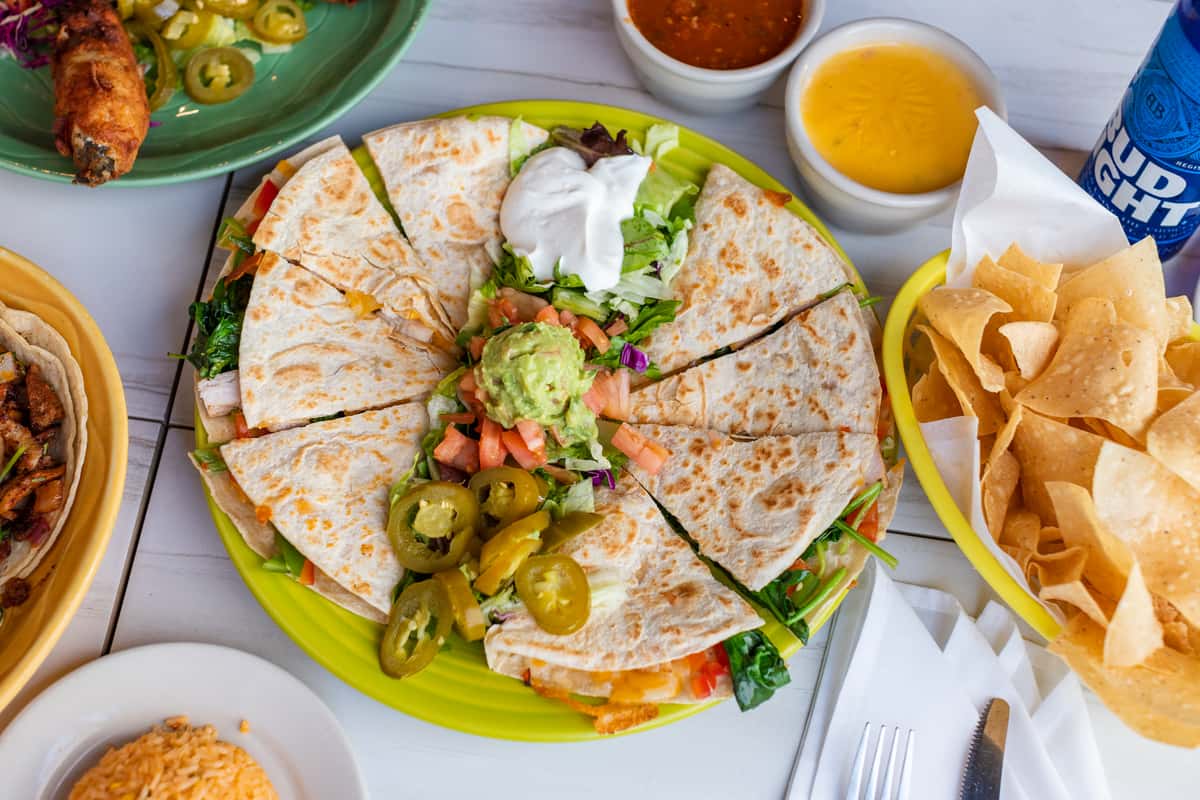 quesadillas
