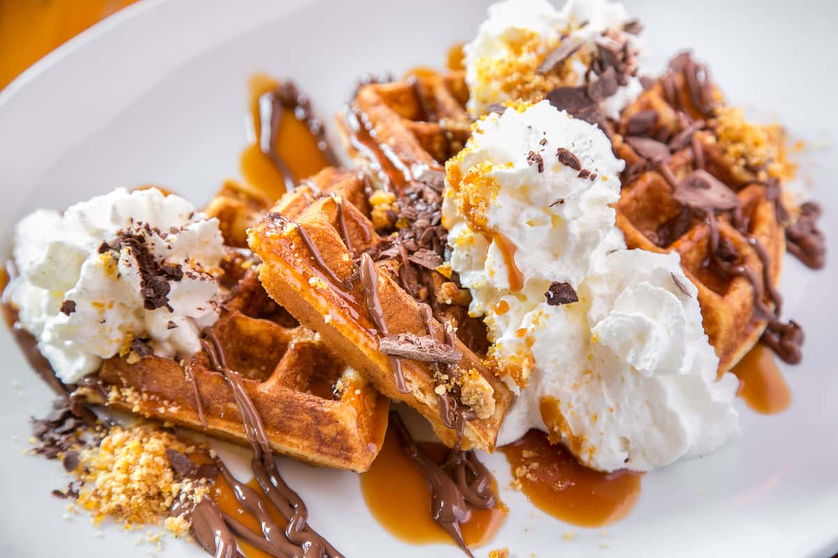 nutella waffles