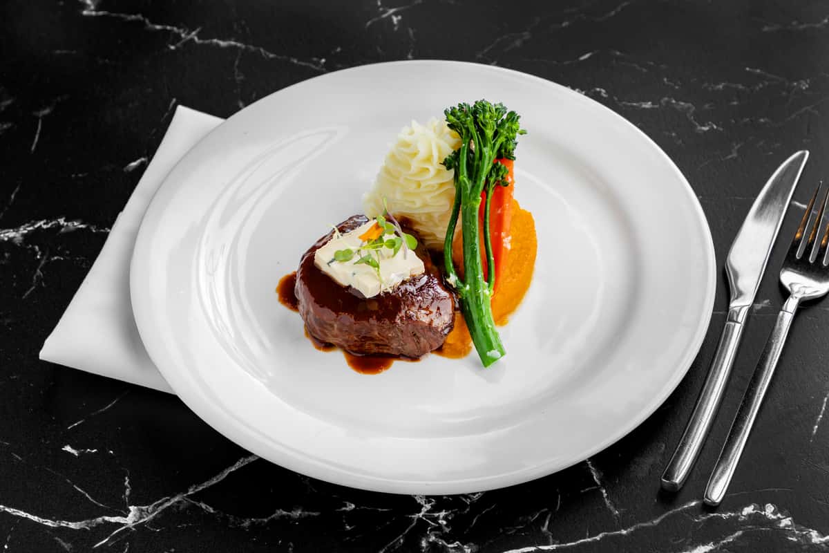 Tenderloin of Beef - The Wild Rose - Fine Dining Restaurant in