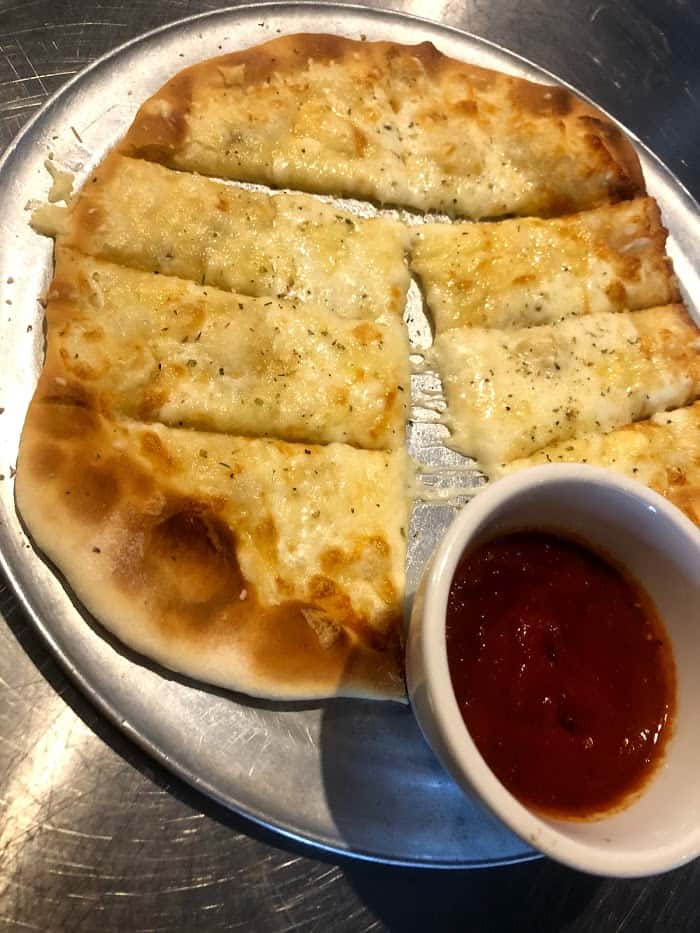 Three Cheese Flatbread - Dinner Menu - Costella's