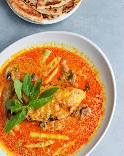 Chilean Sea Bass Curry & Crepes