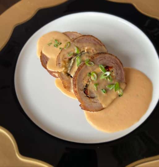 Seared Stuffed Pork Tenderloin