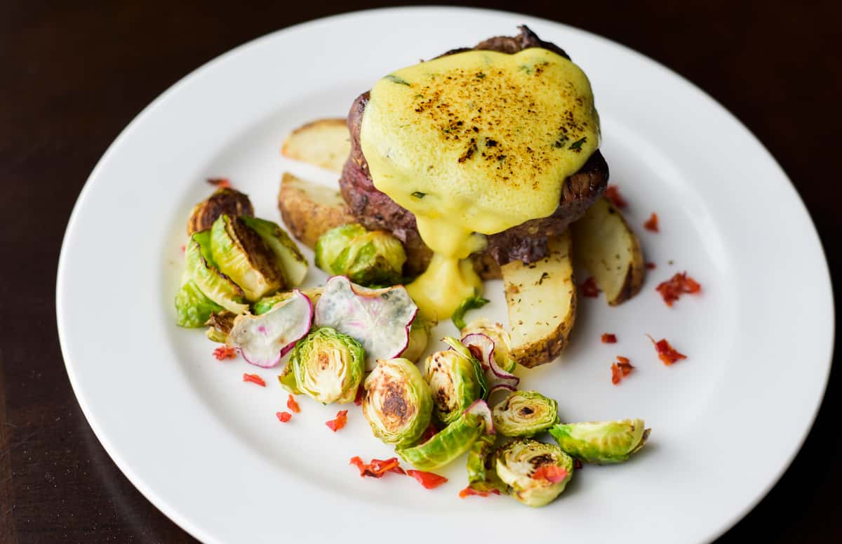 Nutty Radishes & Brussel Sprouts